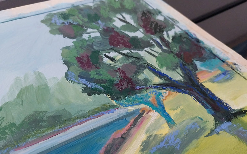 New paintings are taking shape