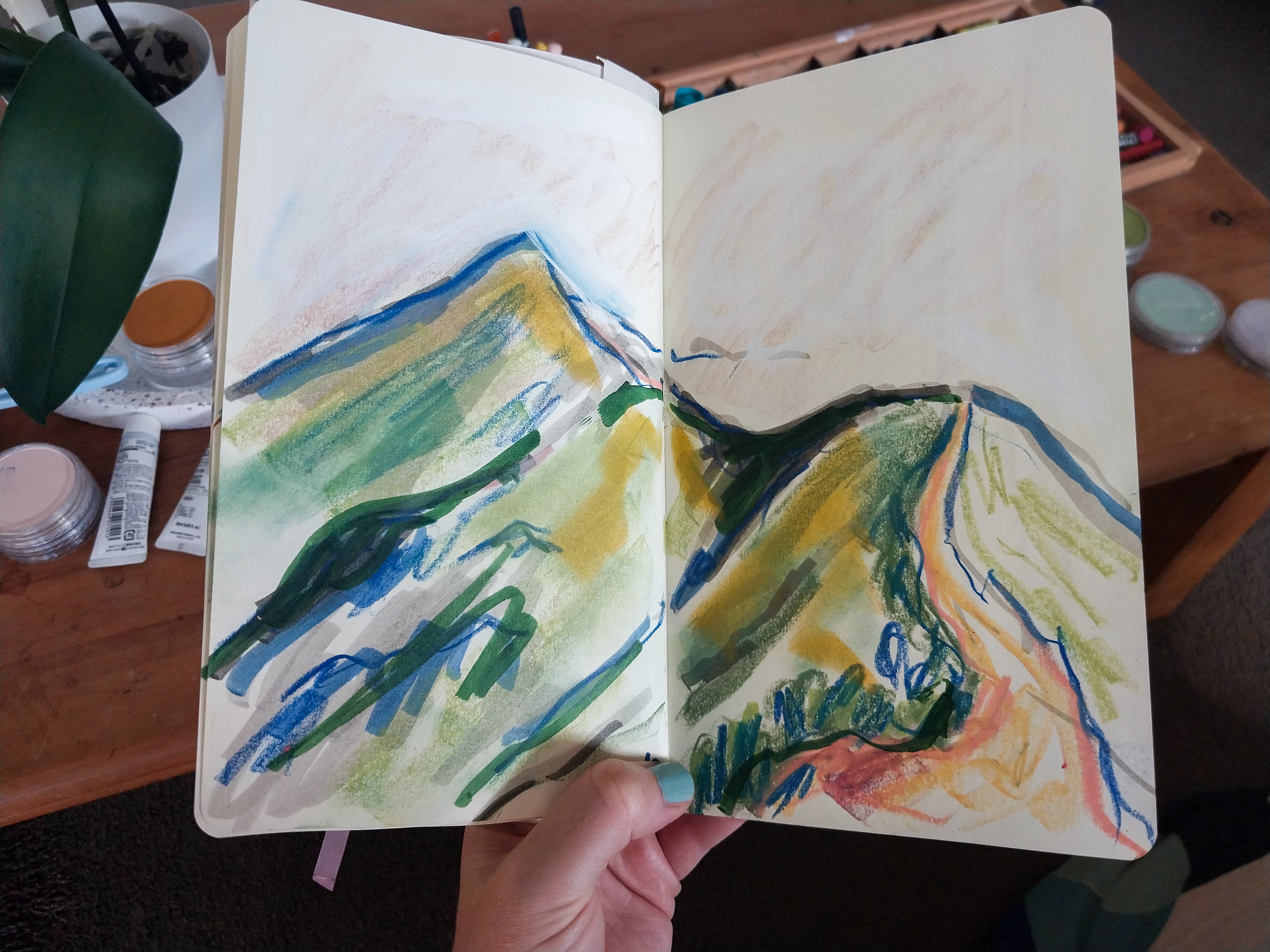 Drawing the same scene over and over