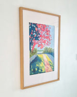 Autumn Walk (July 2025 Painted Post) // Original Painting