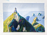 Nugget Point Study (June 2025 Painted Post) // Original Painting