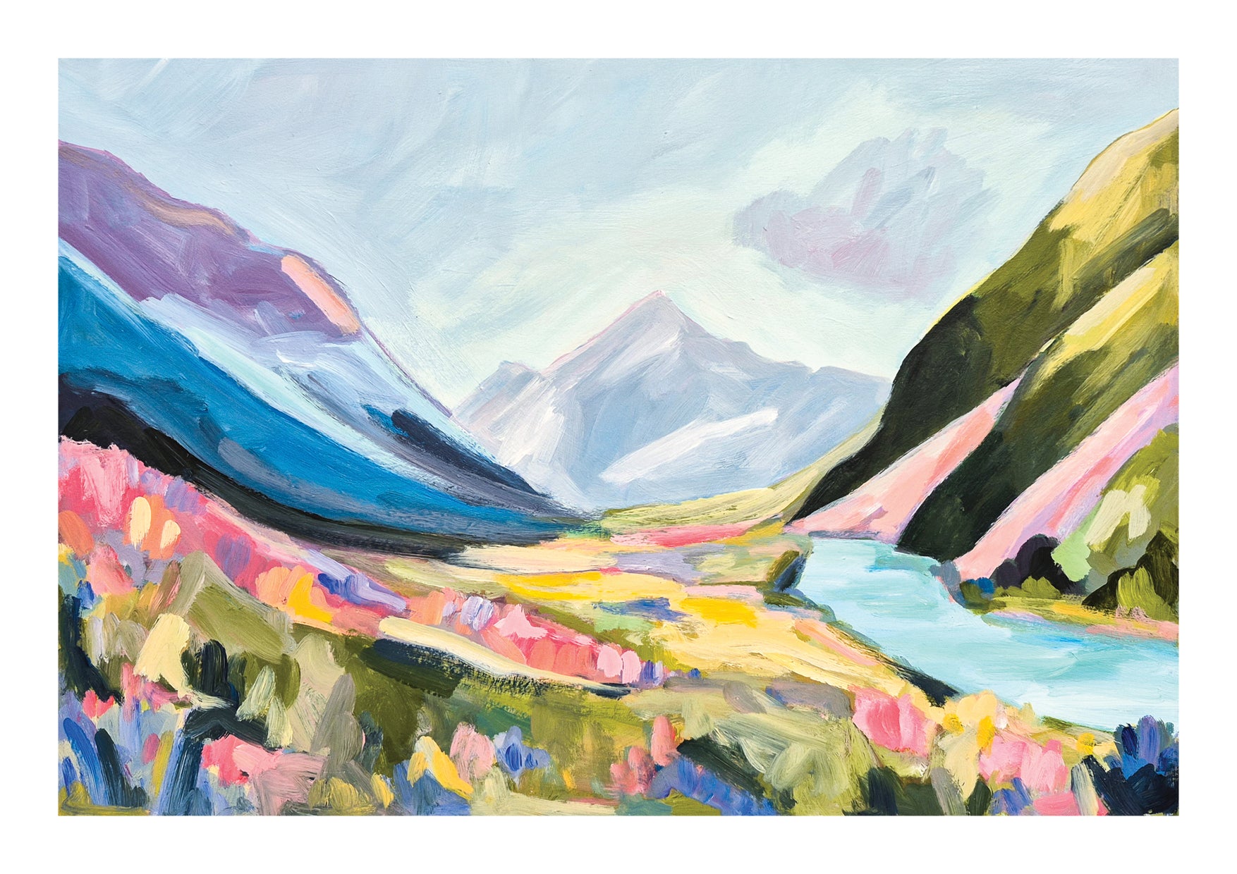 In the Valley Print