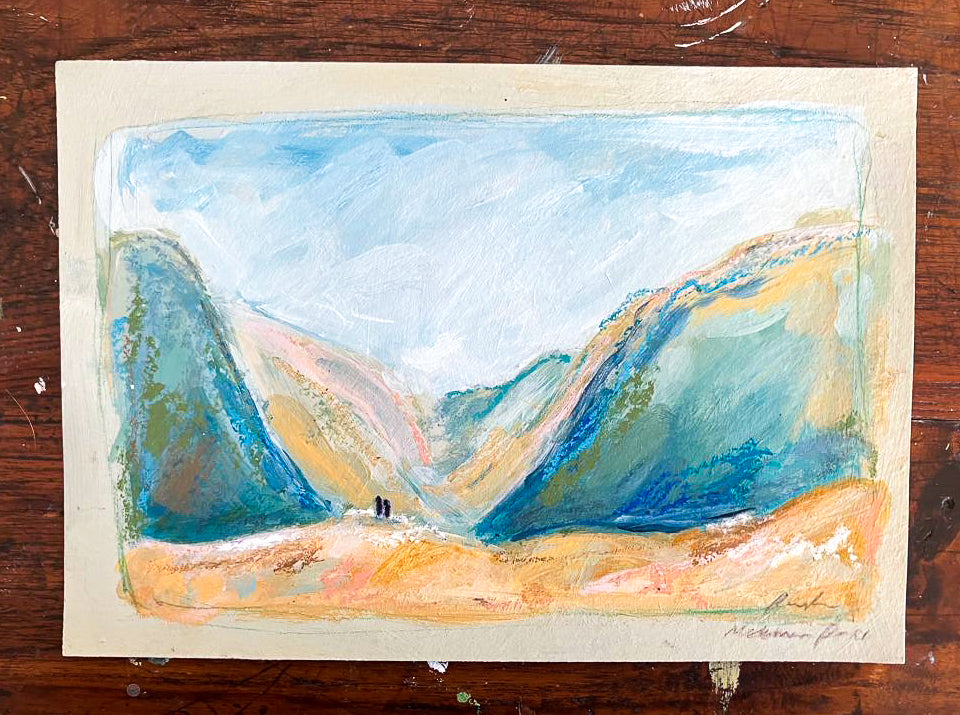 Down the Valley // Original Painting