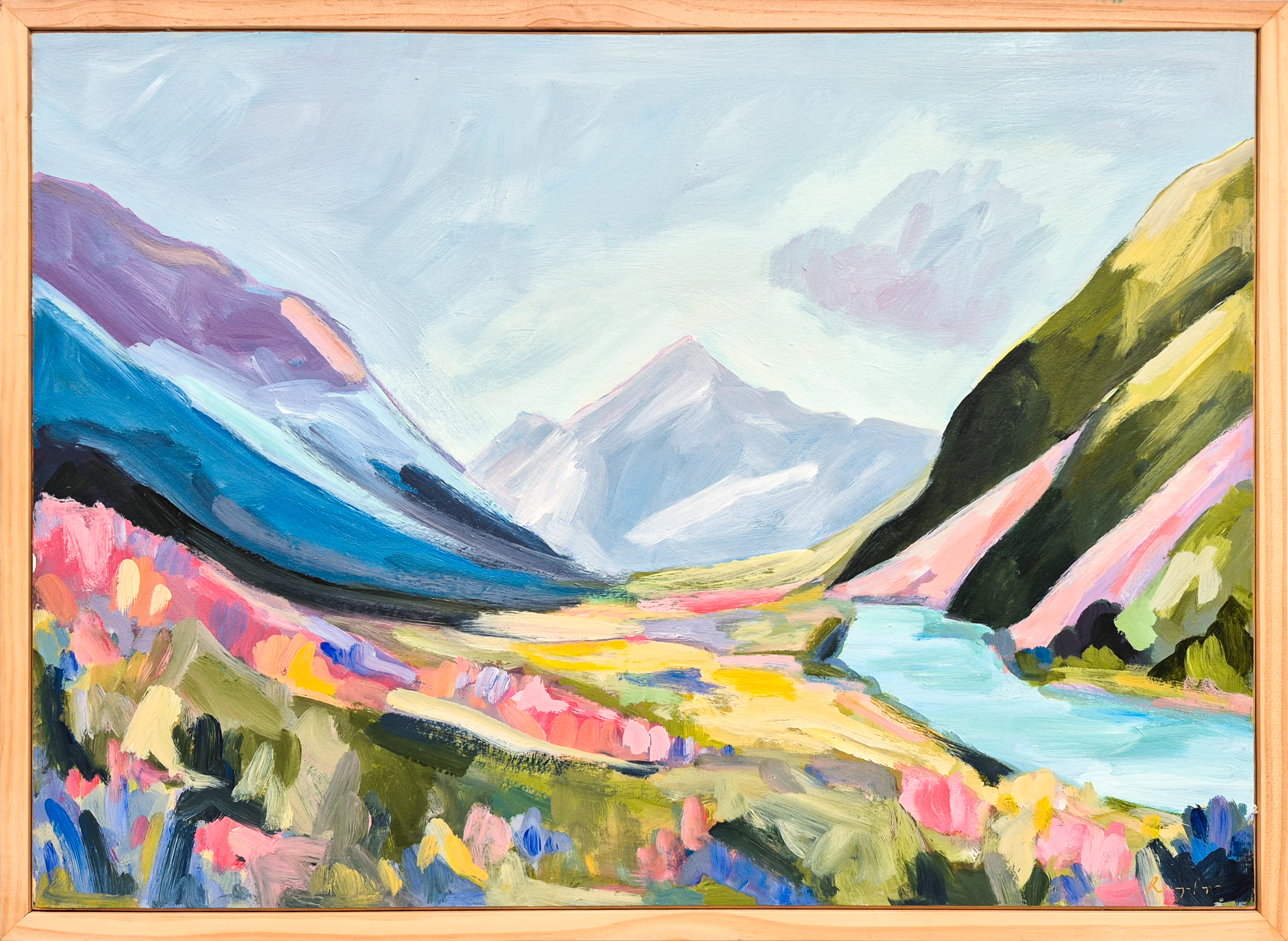In the Valley // Original Painting