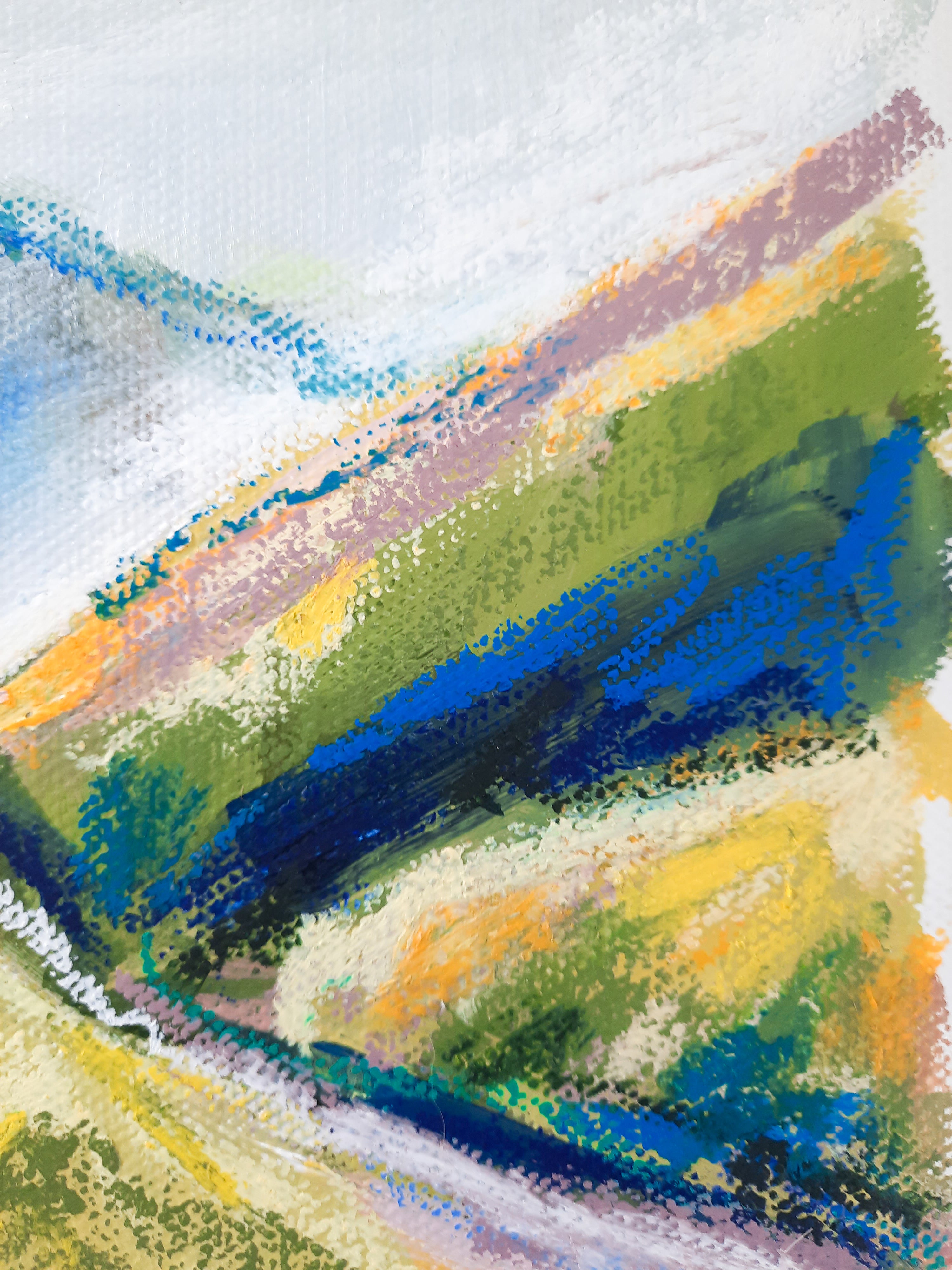 In the Clouds // Original Painting