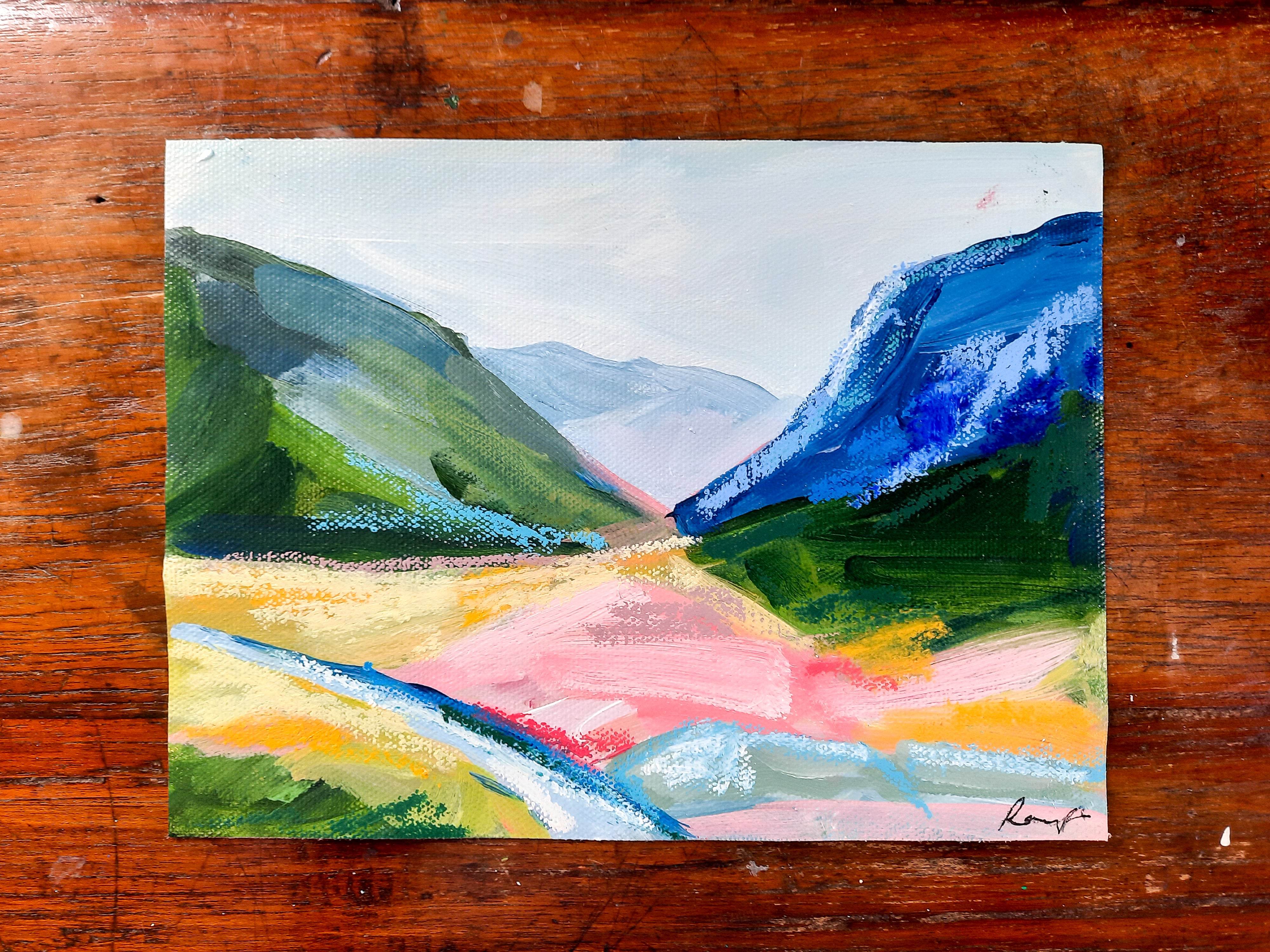 Looking Back // Original Painting