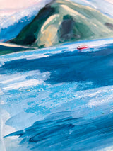 On the Water no.1 // Original Acrylic Painting