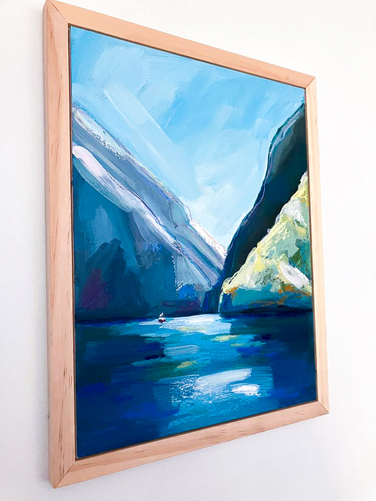 On the Water no.3 // Original Acrylic Painting