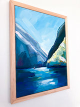 On the Water no.3    //  Original Acrylic Painting