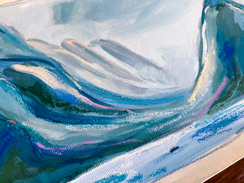 On the Water no.4 // Original Acrylic Painting