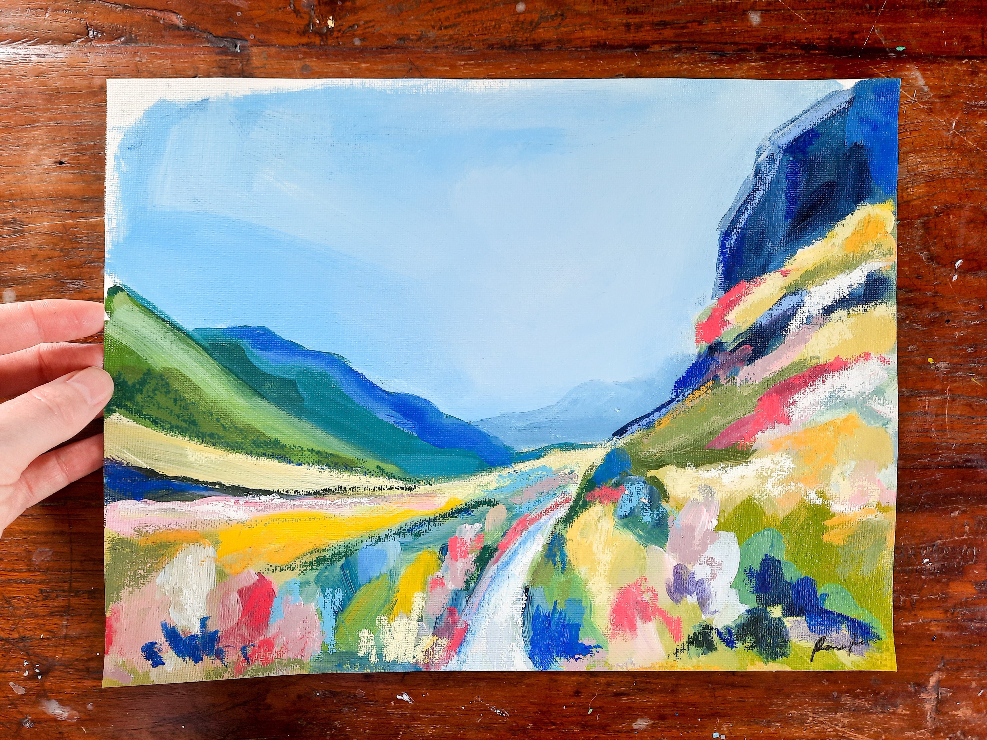 Onward // Original Painting
