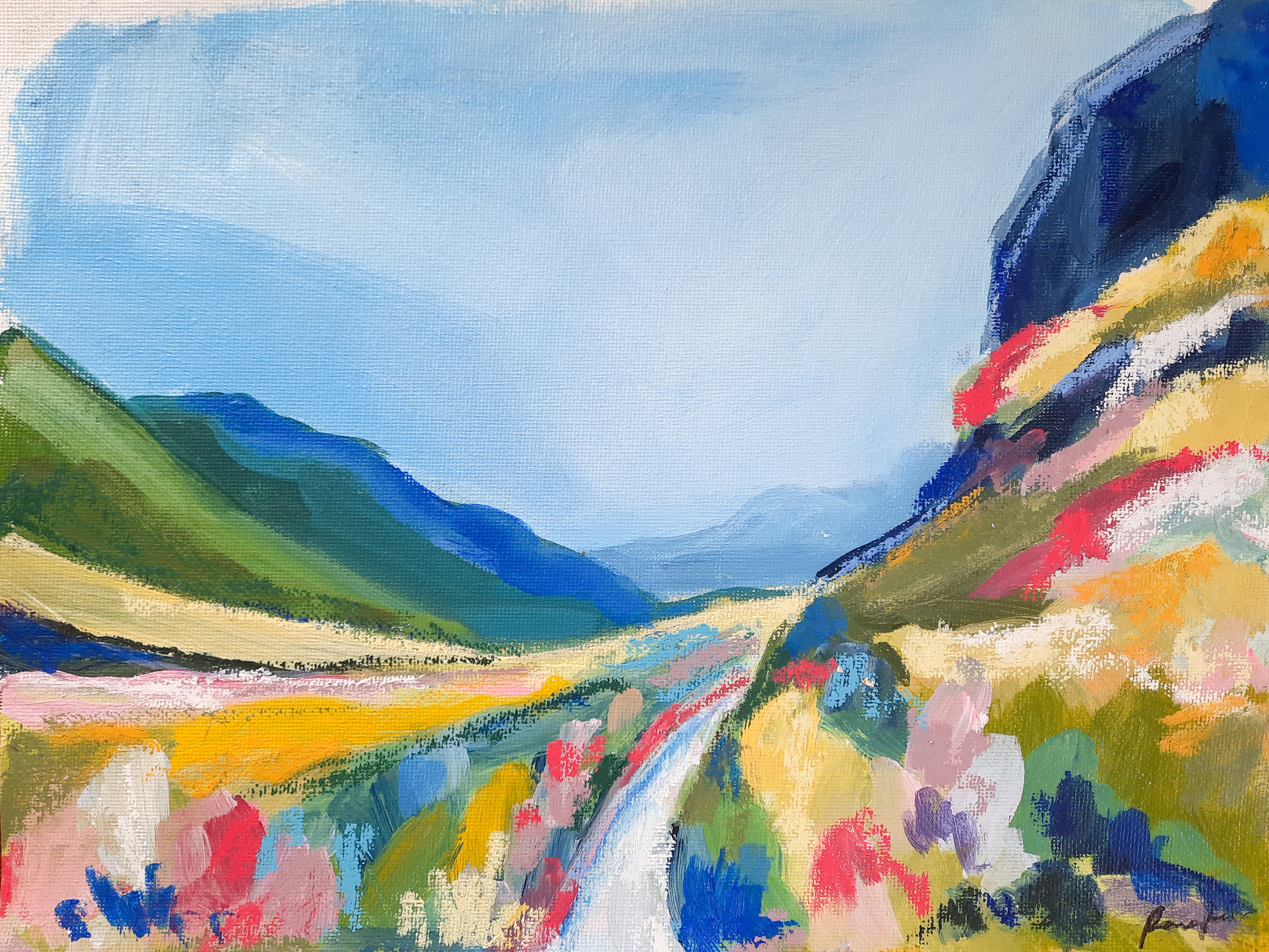 Onward // Original Painting