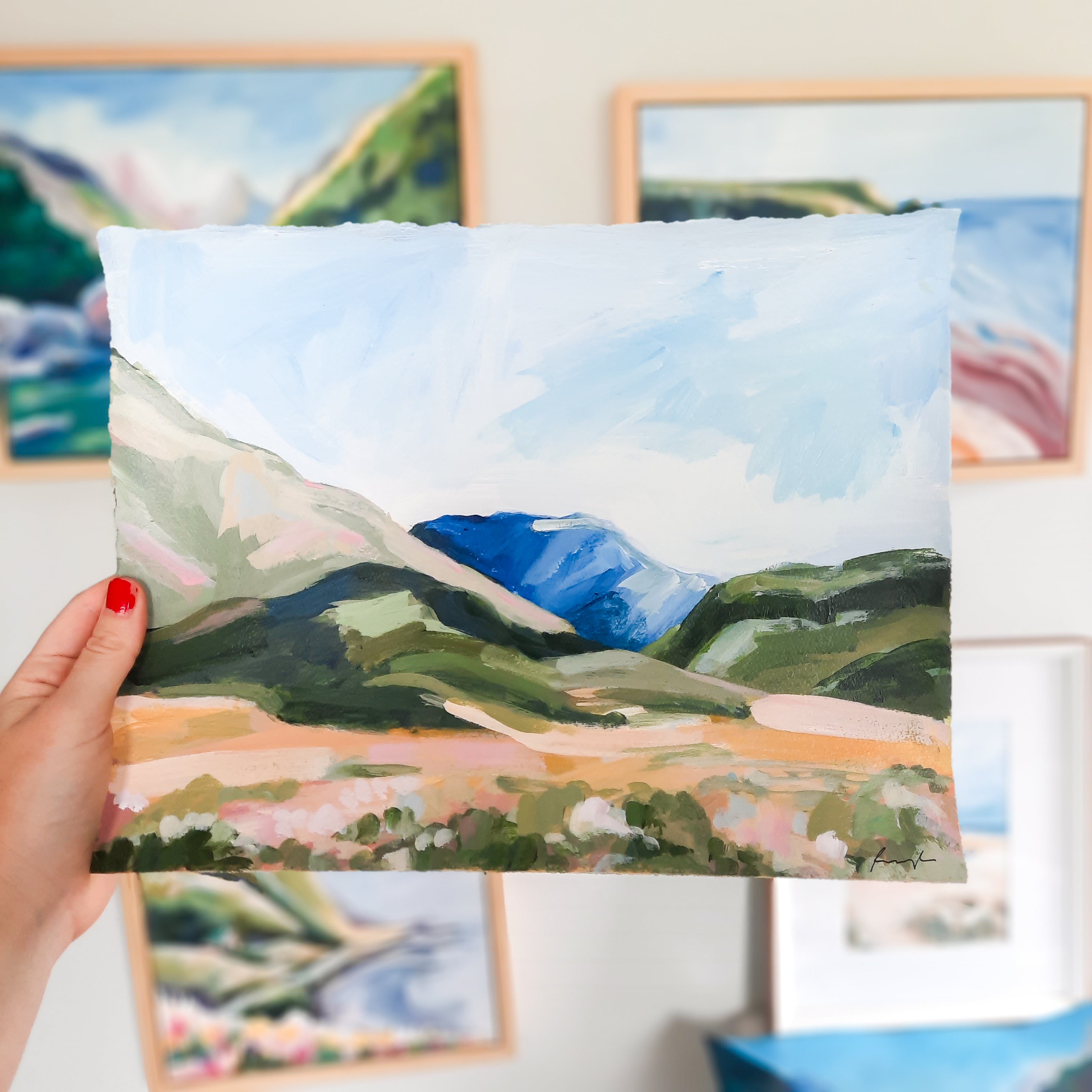 Valley Trail // Original Painting