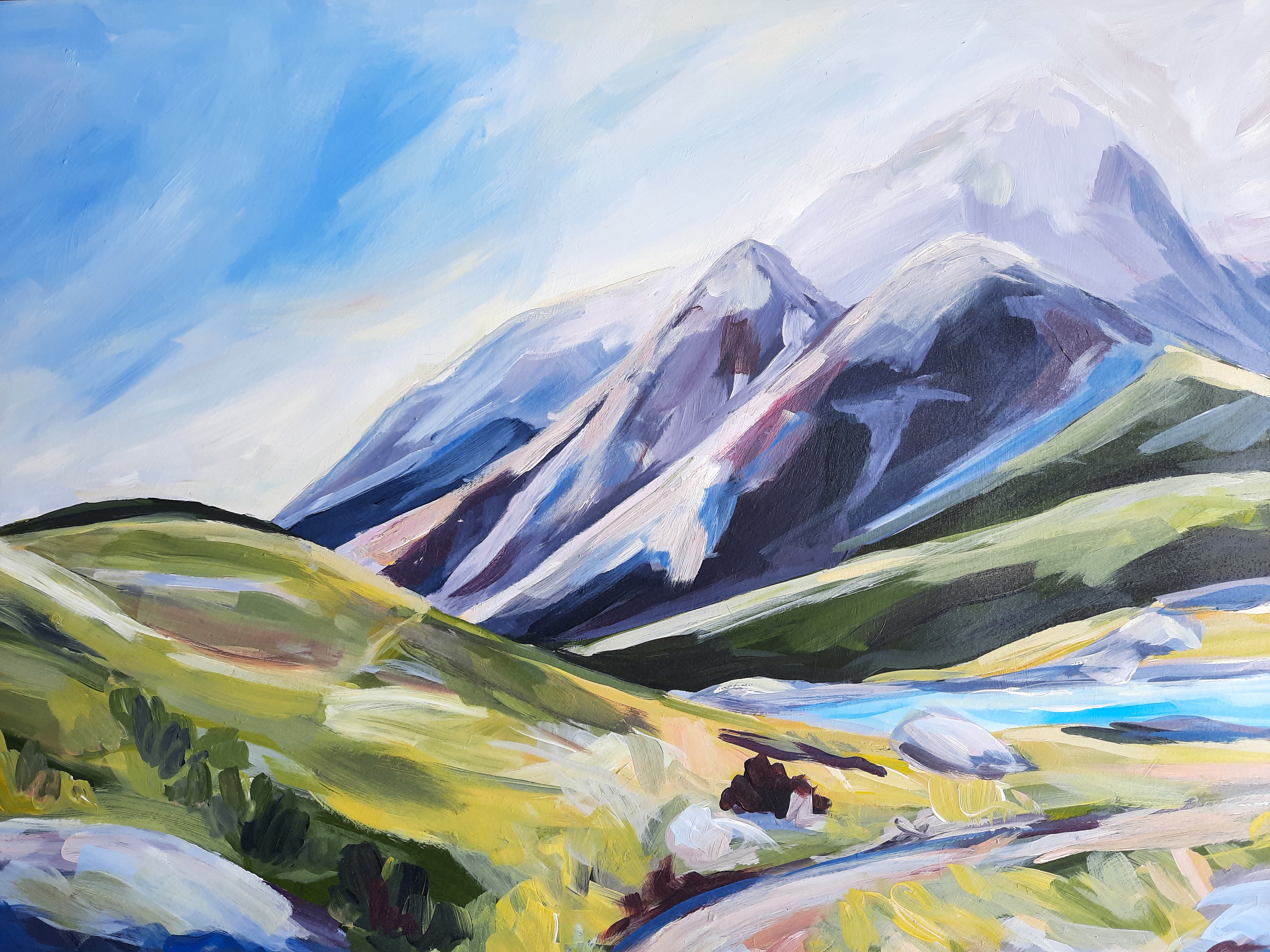 After the Rain // Original Painting