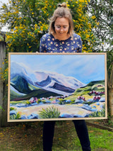 Peaks // Original Painting