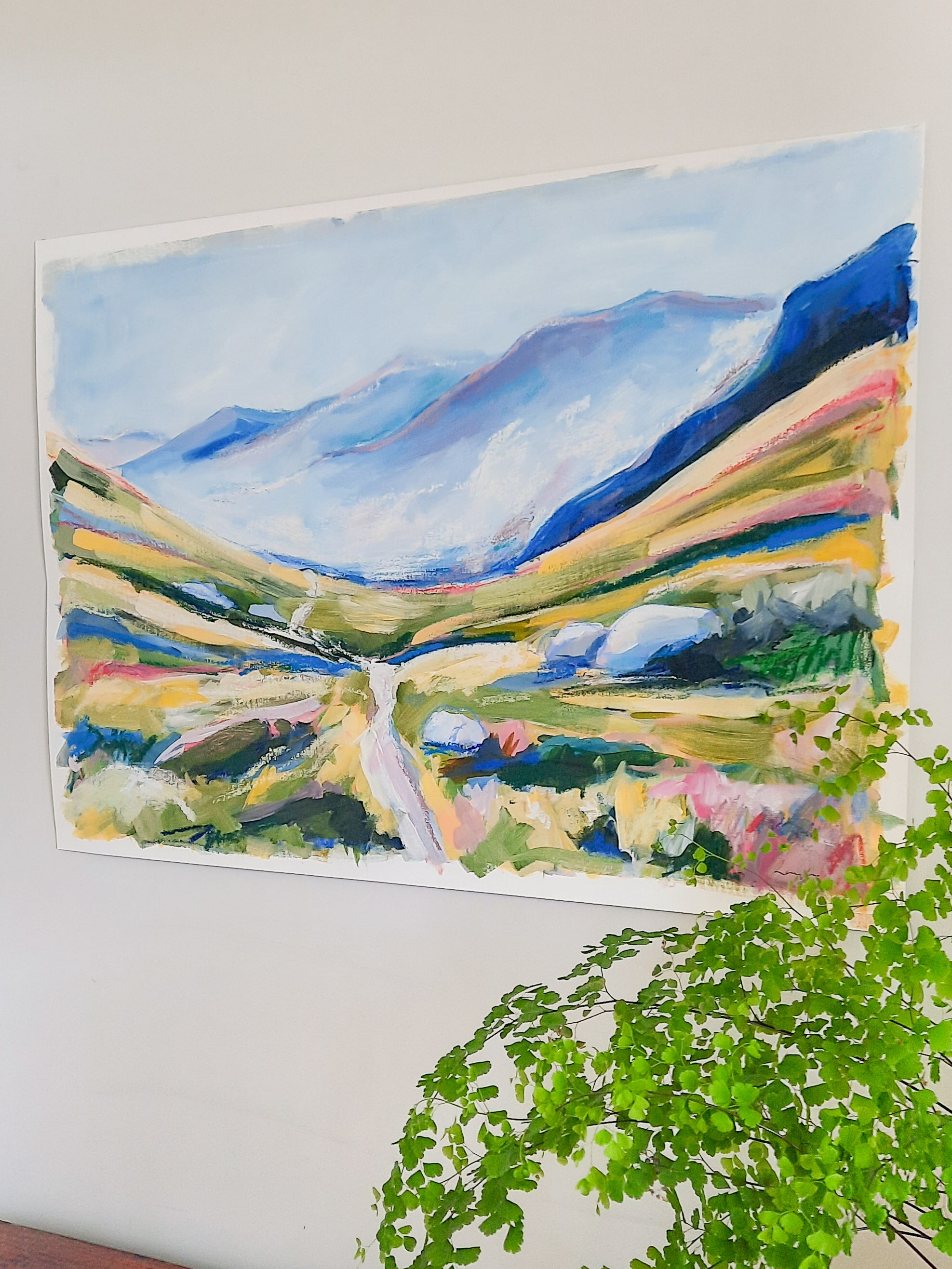 Alpine Valley // Original Painting