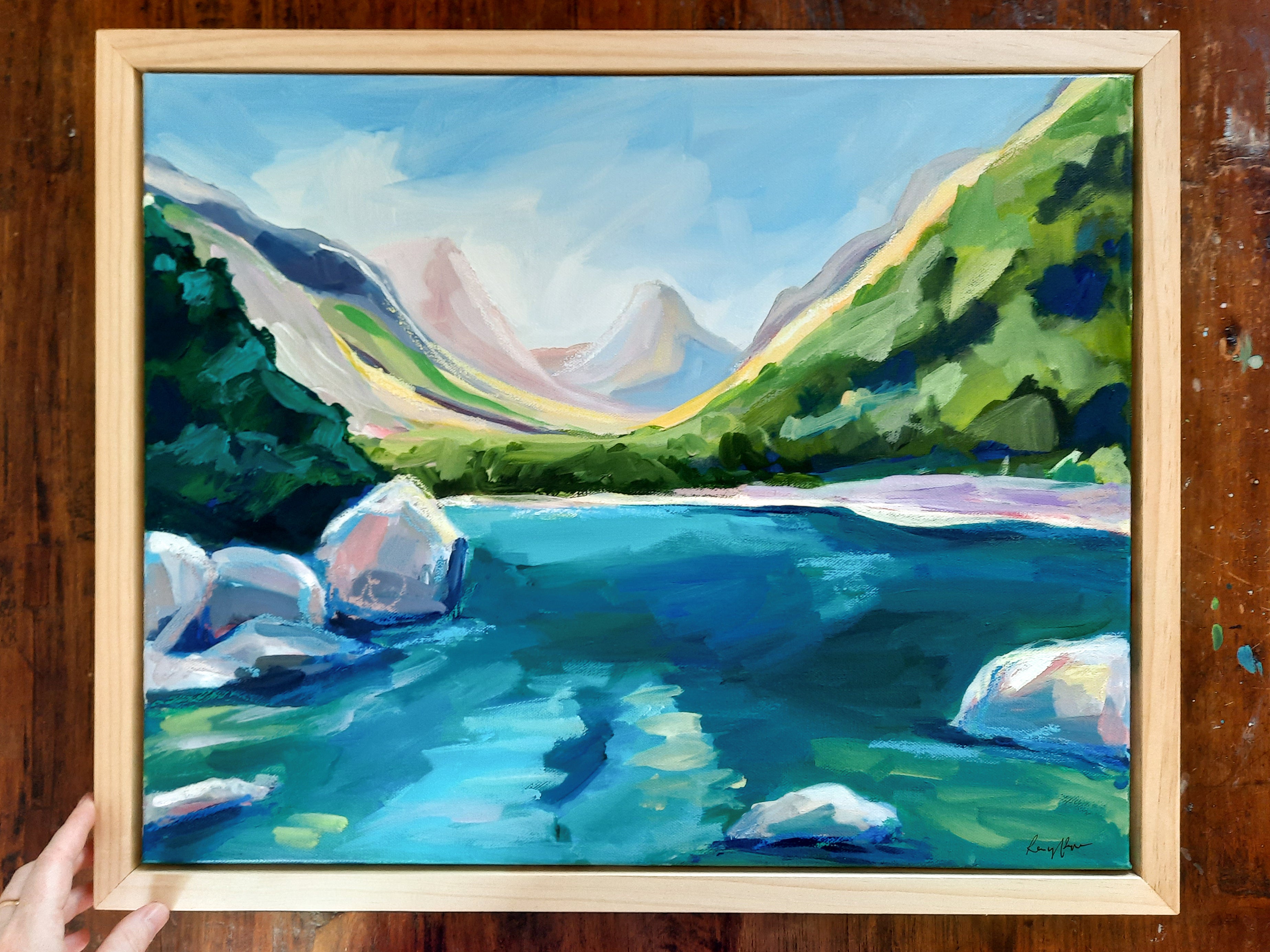 Lake Mackenzie // Original Painting