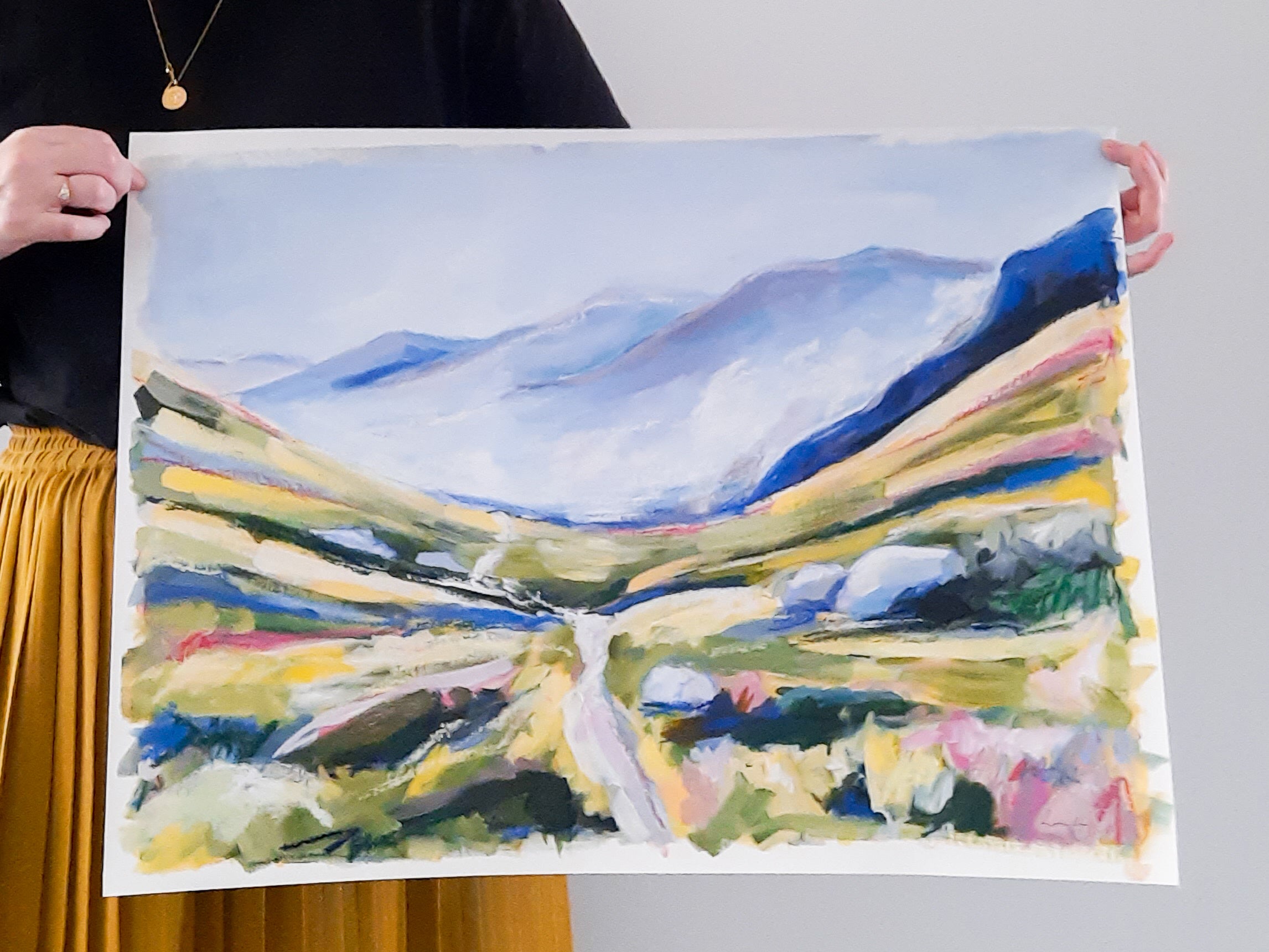 Alpine Valley // Original Painting
