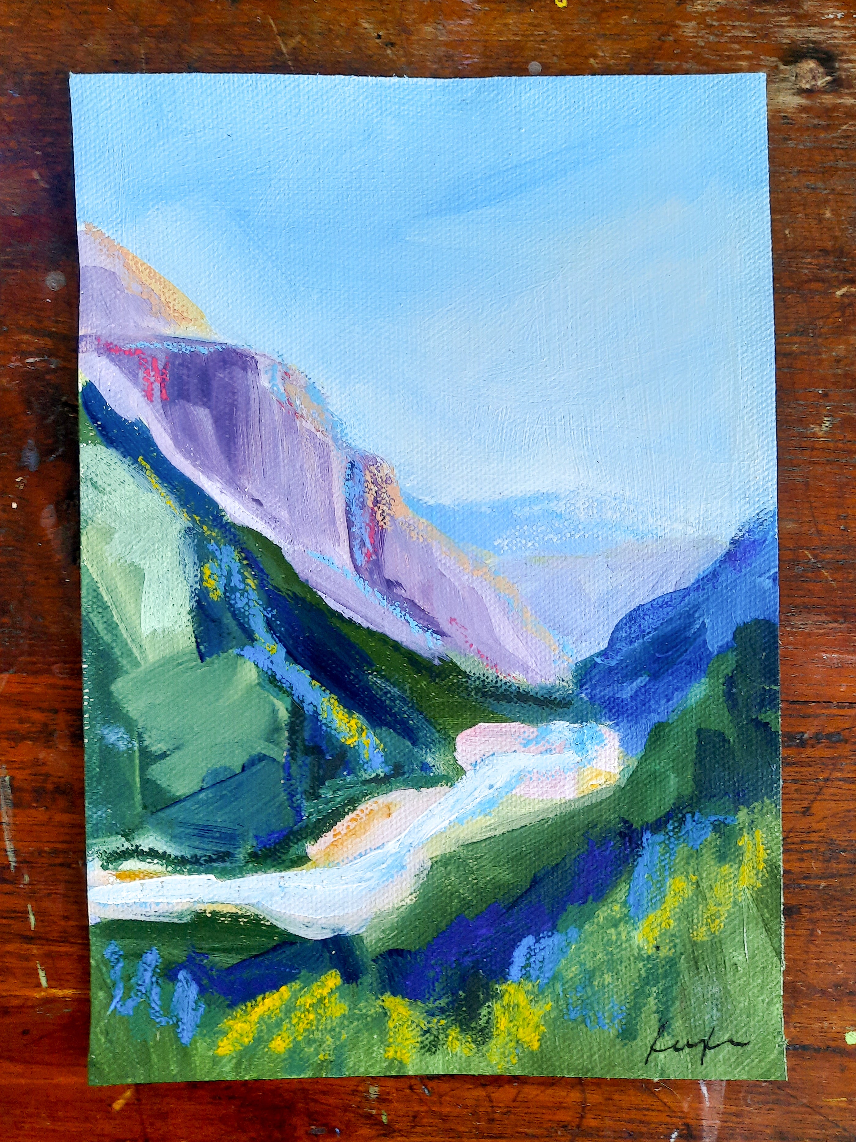 Above it All // Original Painting