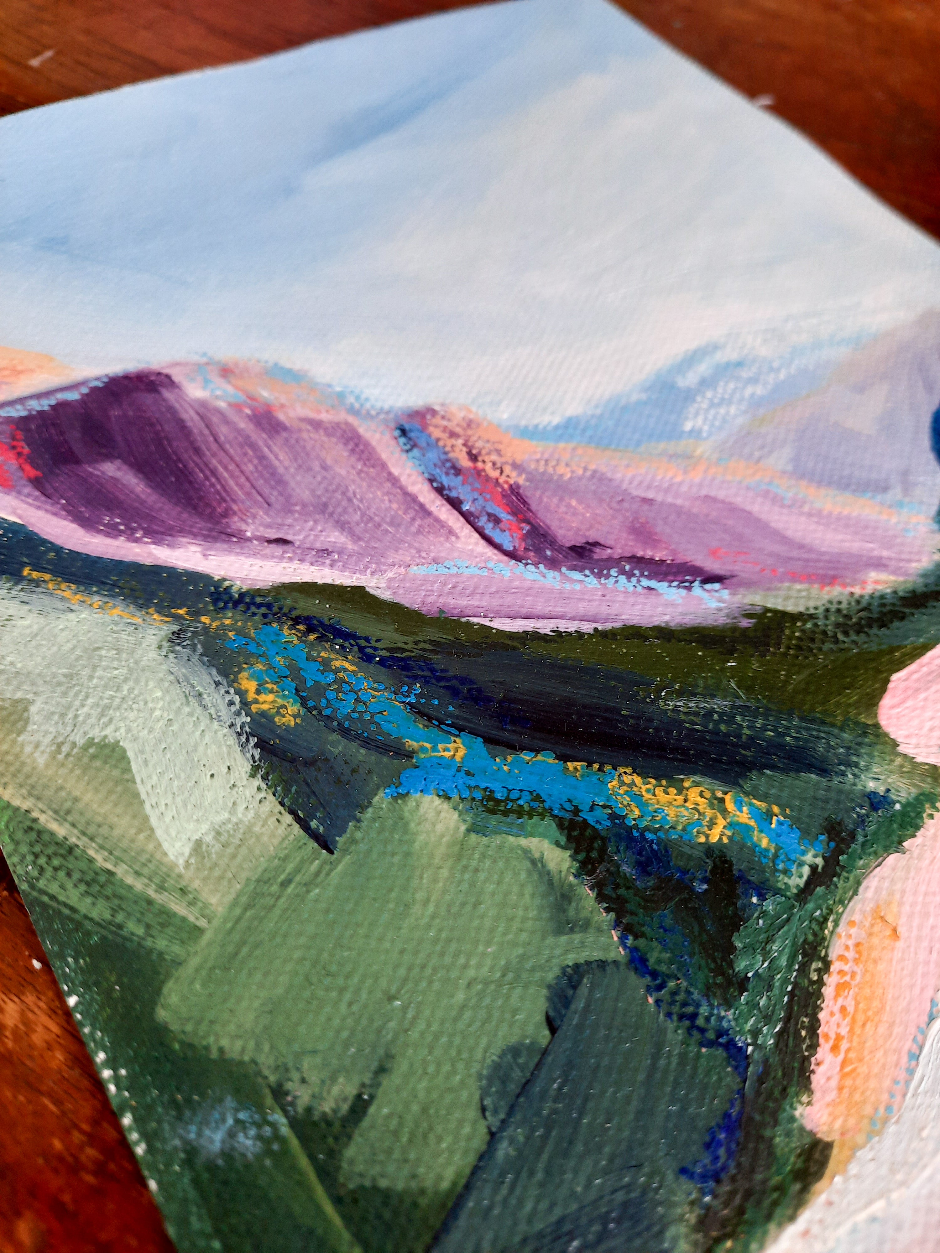 Above it All // Original Painting