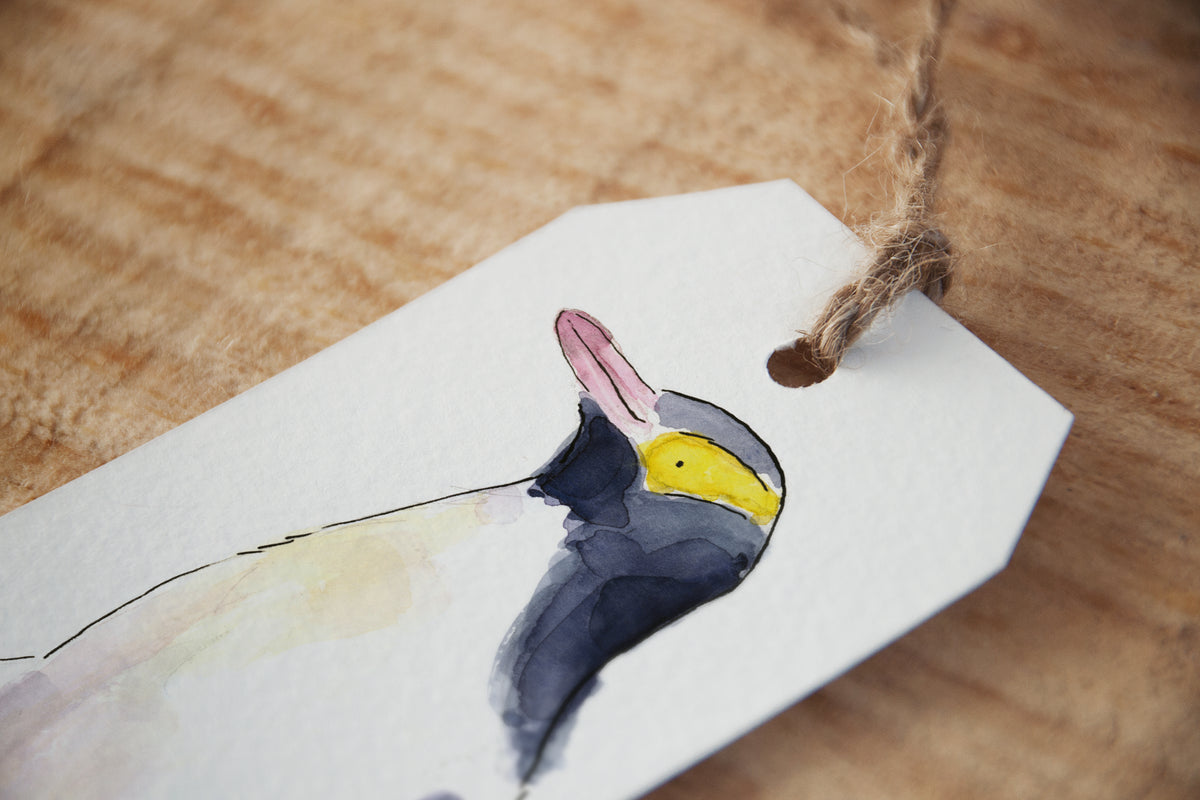 NZ Birds Christmas Tags - Printable