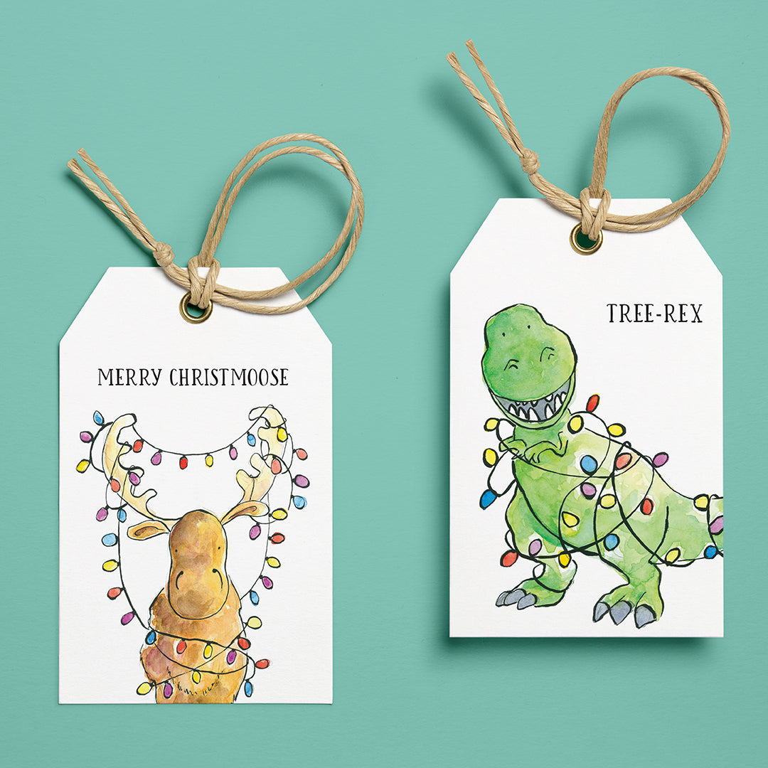 Christmas Tags - Printable - Raewyn Pope Illustration