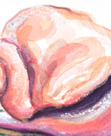 The Curious Snail // Original Painting