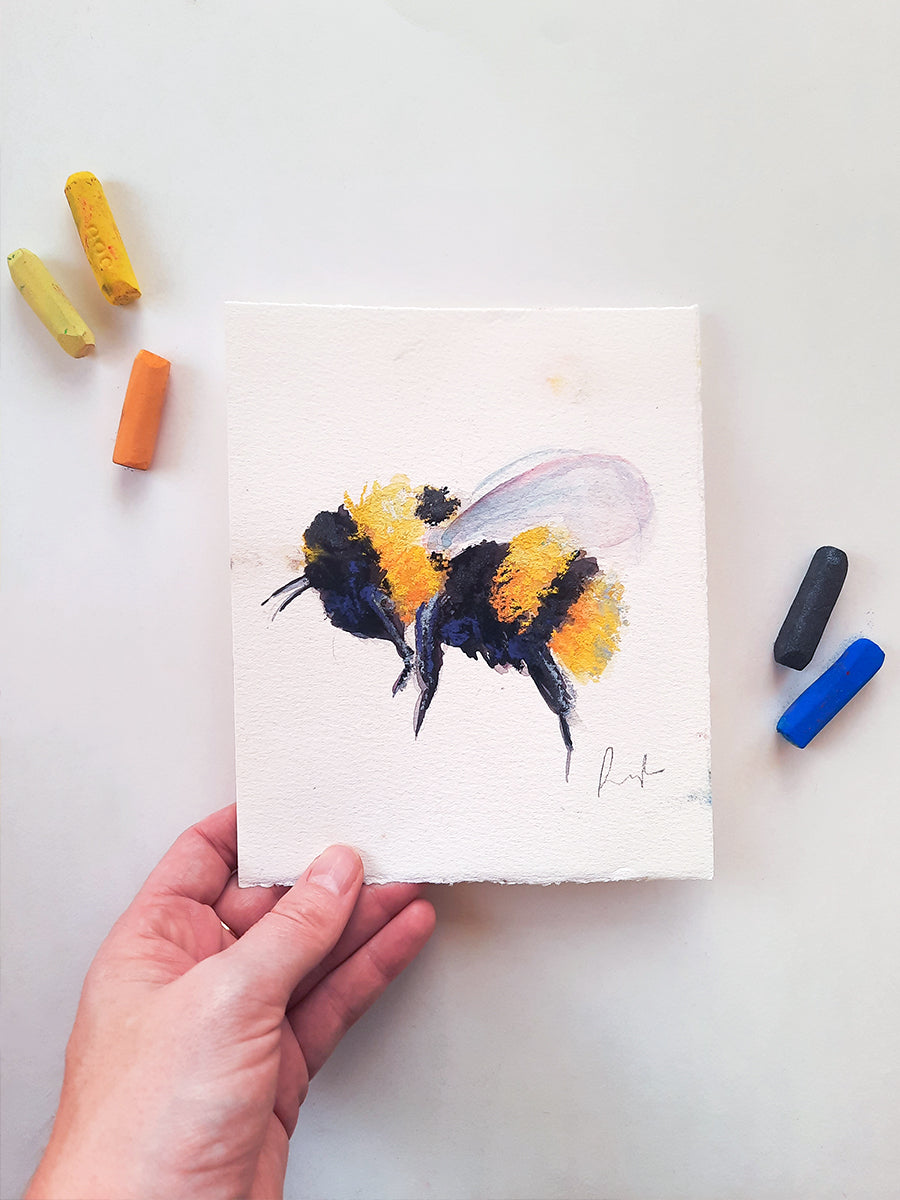 Humble Bumblebee // Original Painting