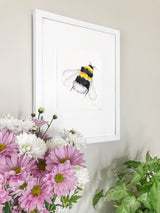 Little Busy Bee // Original Painting