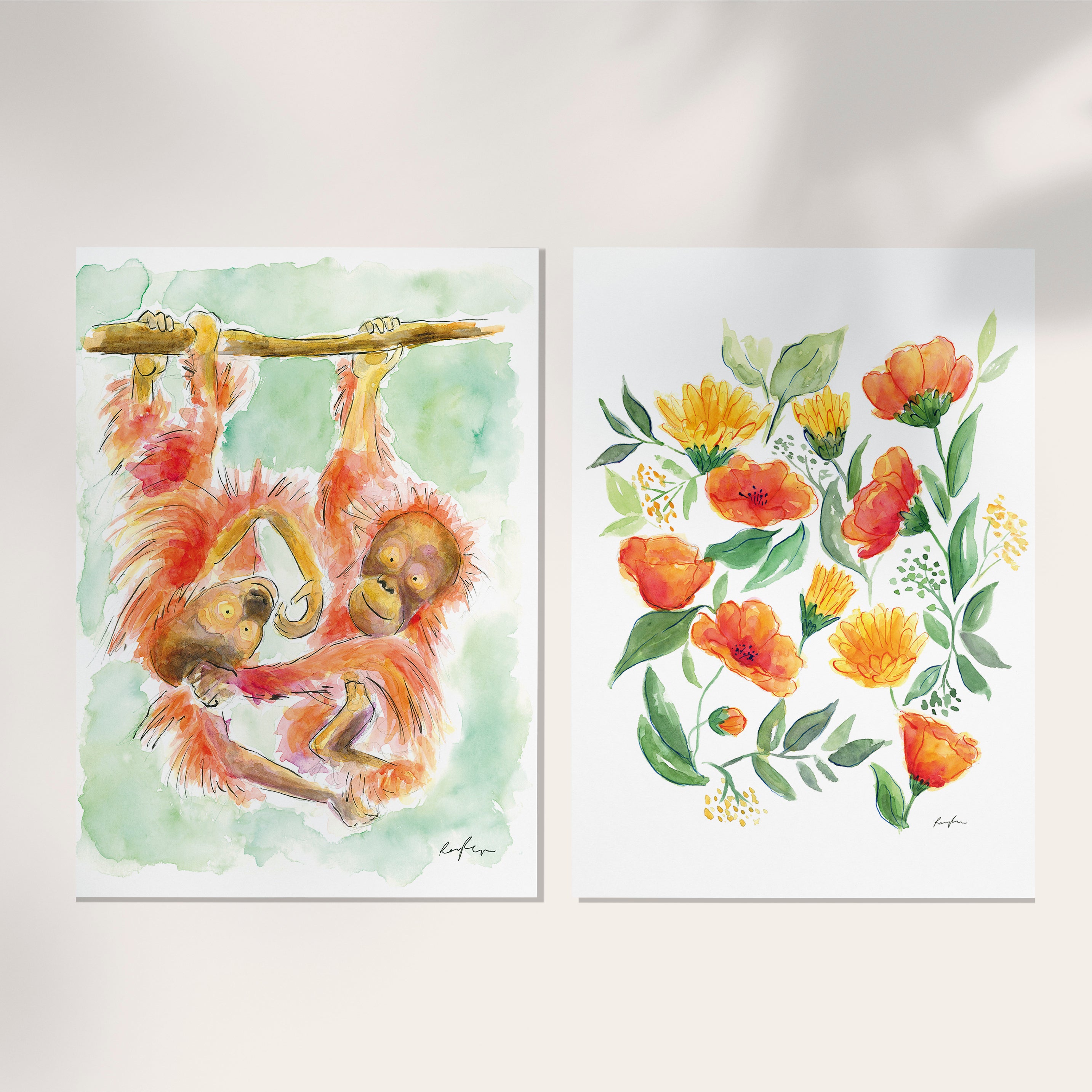Spring Wildflowers - Raewyn Pope Illustration