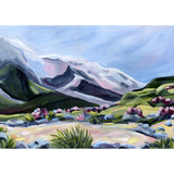 Peaks // Canvas Art Print