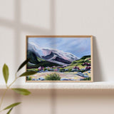 Peaks // Canvas Art Print