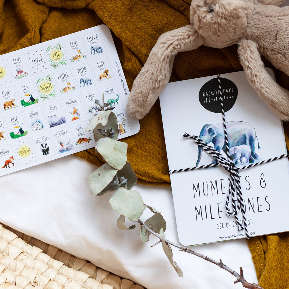Milestone Cards - Raewyn Pope Illustration