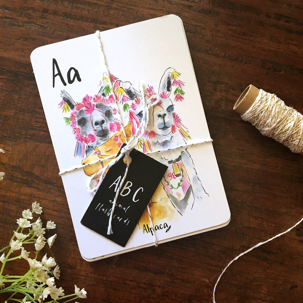 ABC Flash Cards - Raewyn Pope Illustration
