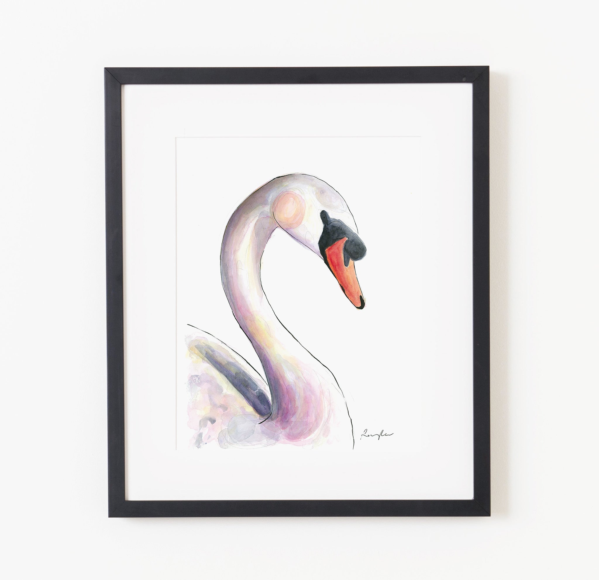 Sylvia the Swan - Raewyn Pope Illustration