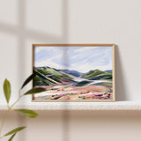 The Pass // Canvas Art Print