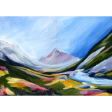 Vibrant Valley // Canvas Art Print