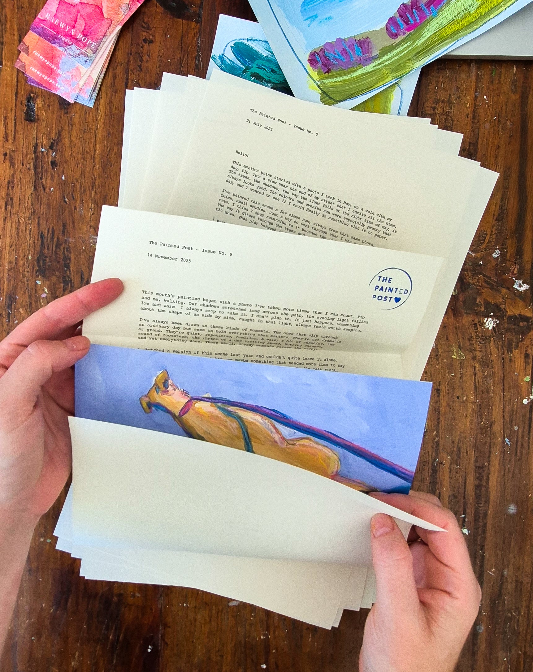 The Painted Post – Monthly Art Subscription