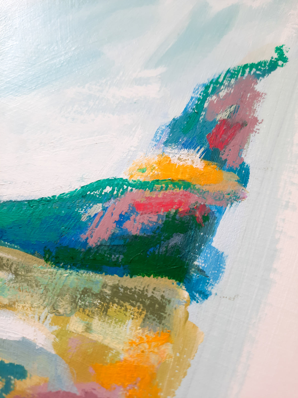 An Early Path  // Original Painting