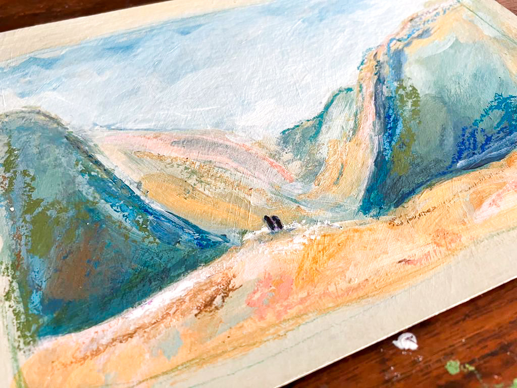 Down the Valley // Original Painting