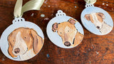 Hand-painted pet ornaments