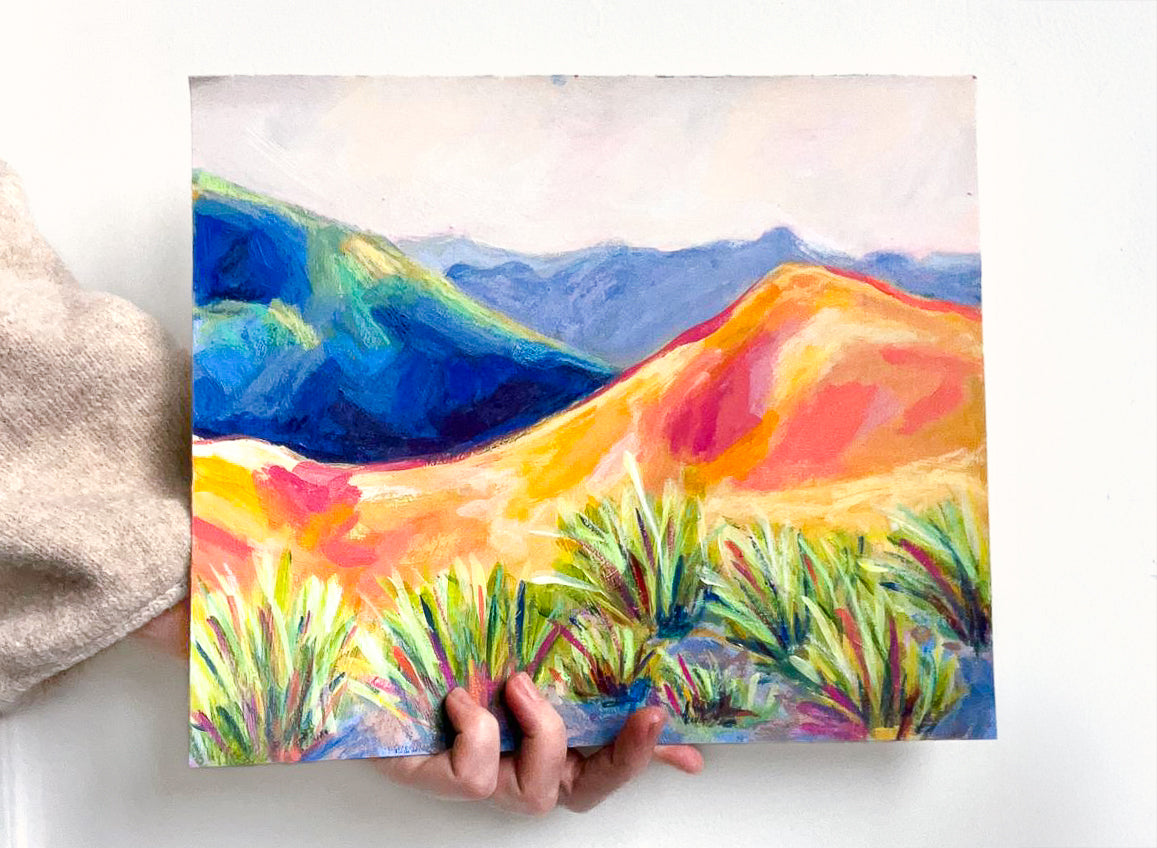 Bright Memory (May 2025 Painted Post) // Original Painting