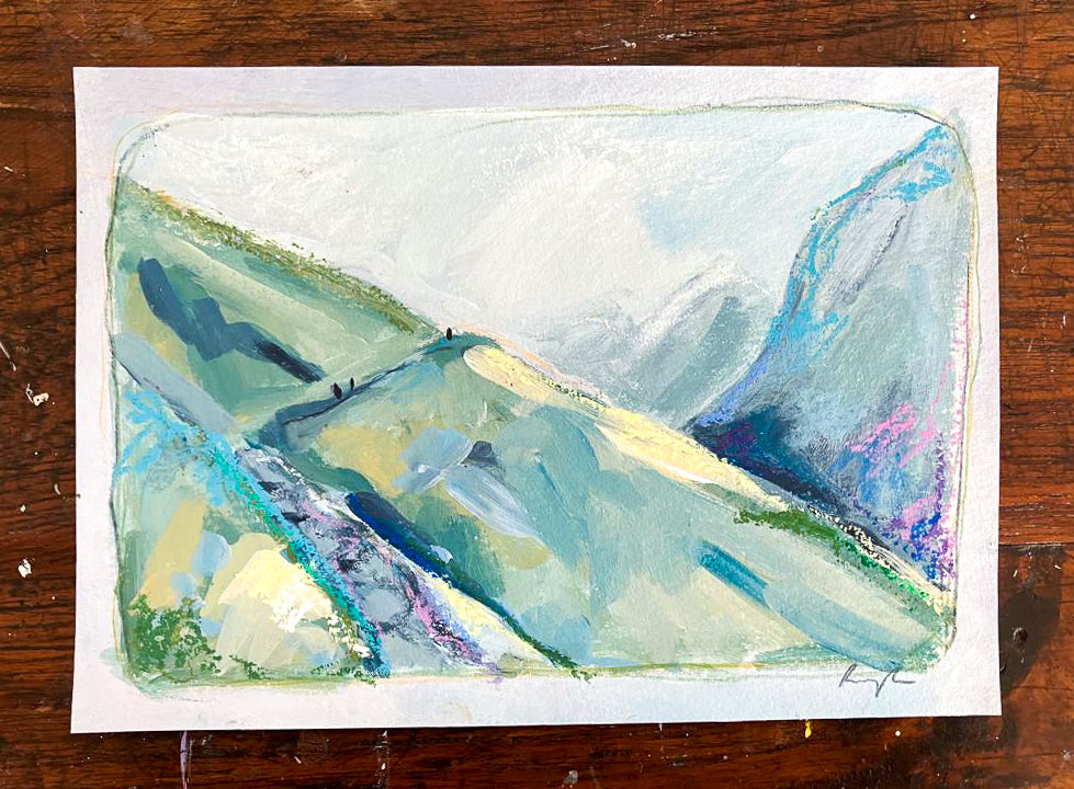 Milford Track no.1 //  Original Acrylic Painting