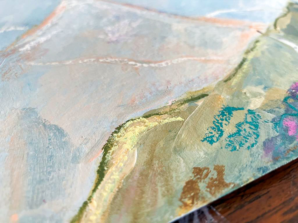 Milford Track no.2  //  Original Acrylic Painting