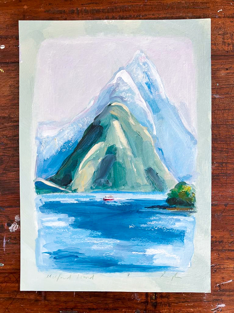 On the Water no.1    //  Original Acrylic Painting