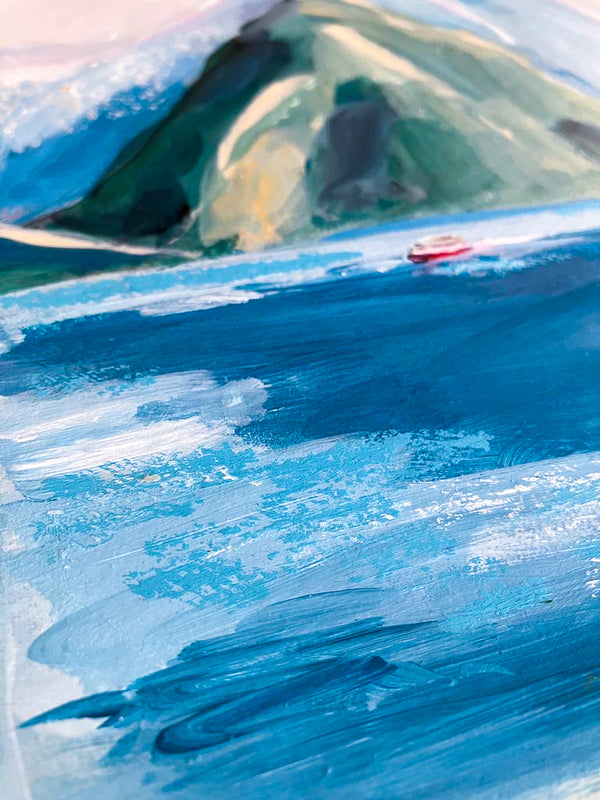 On the Water no.1    //  Original Acrylic Painting