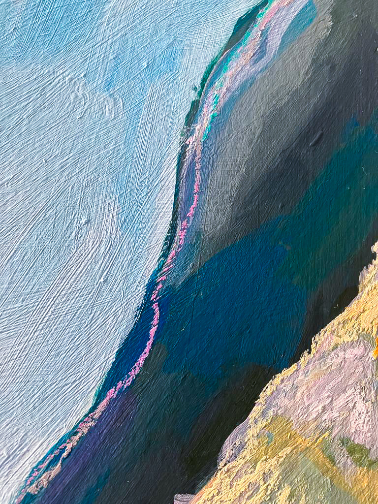 On the Water no.3    //  Original Acrylic Painting
