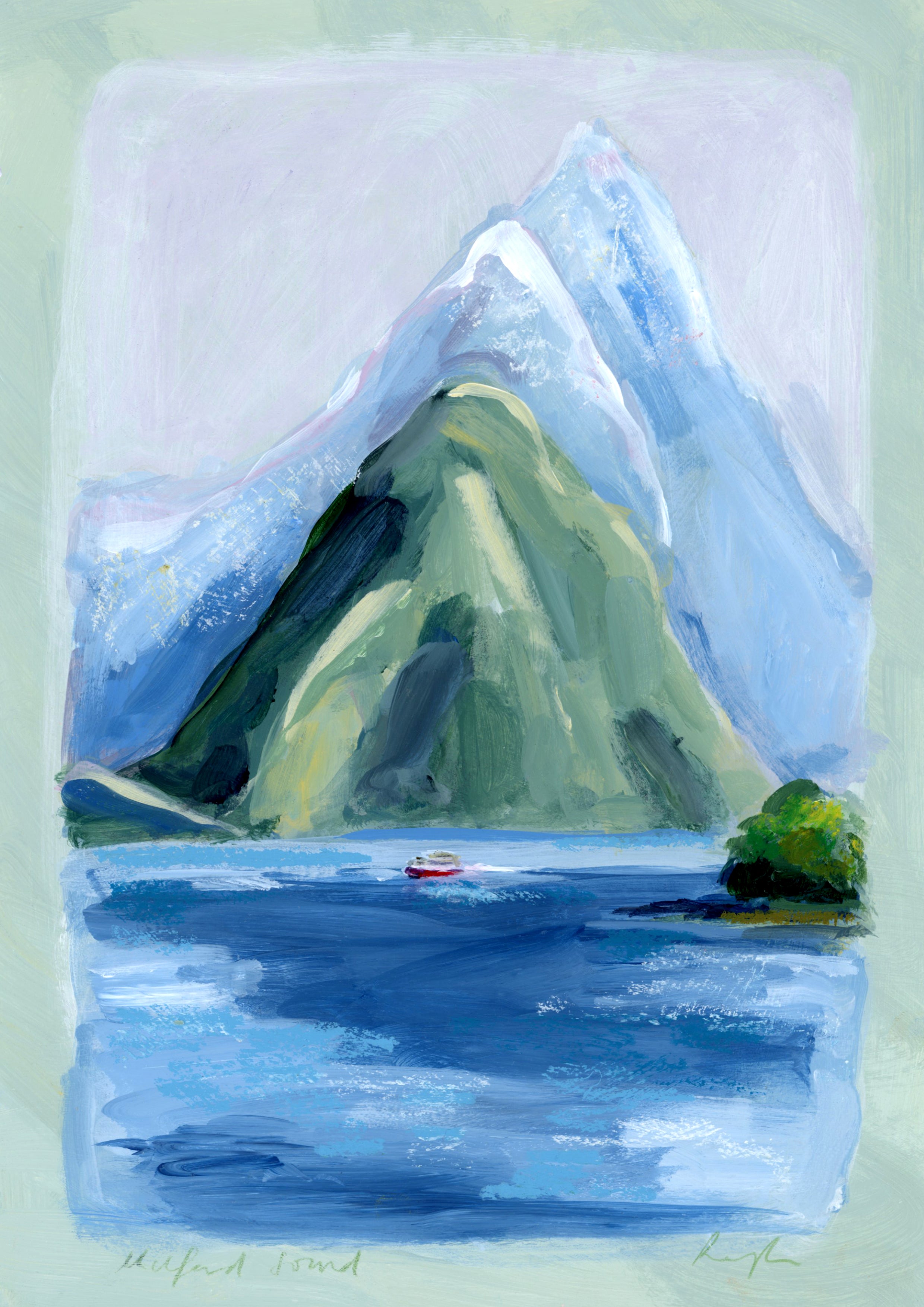 Milford Sound  //  Canvas Art Print