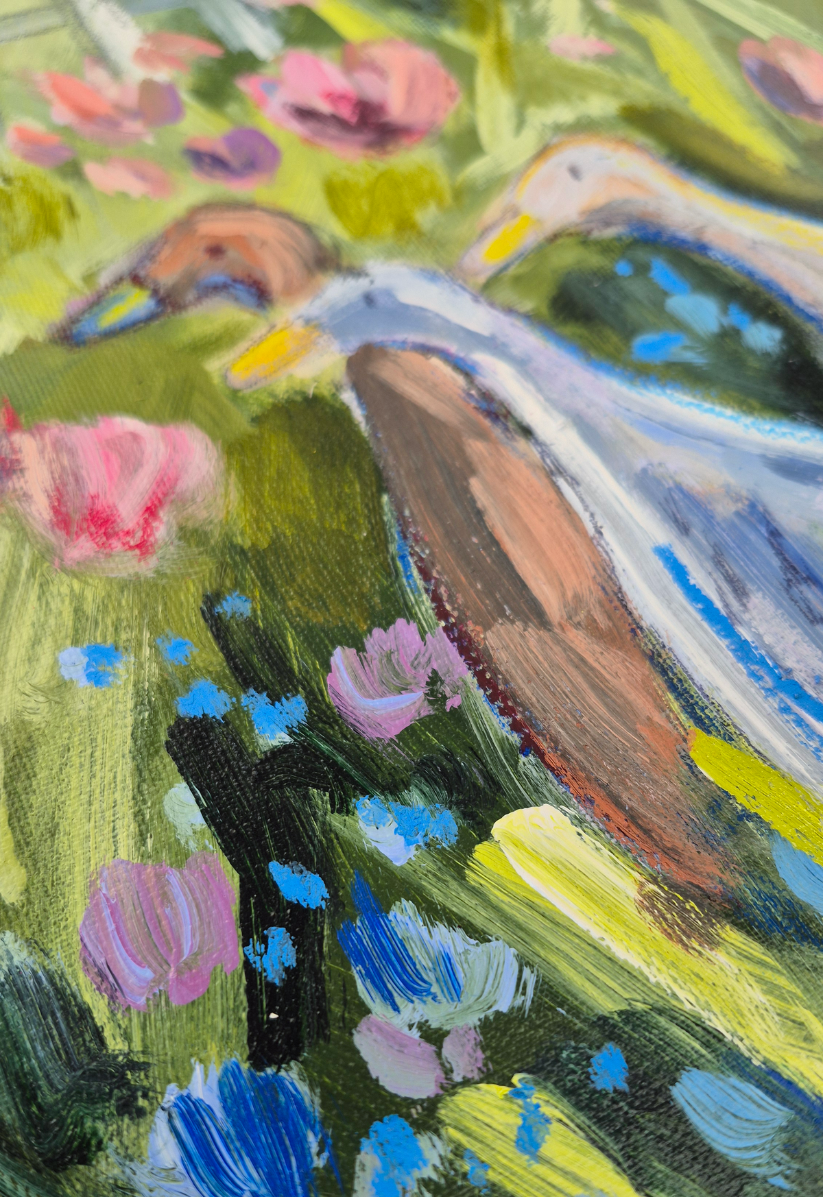 Pottering   // Original Painting