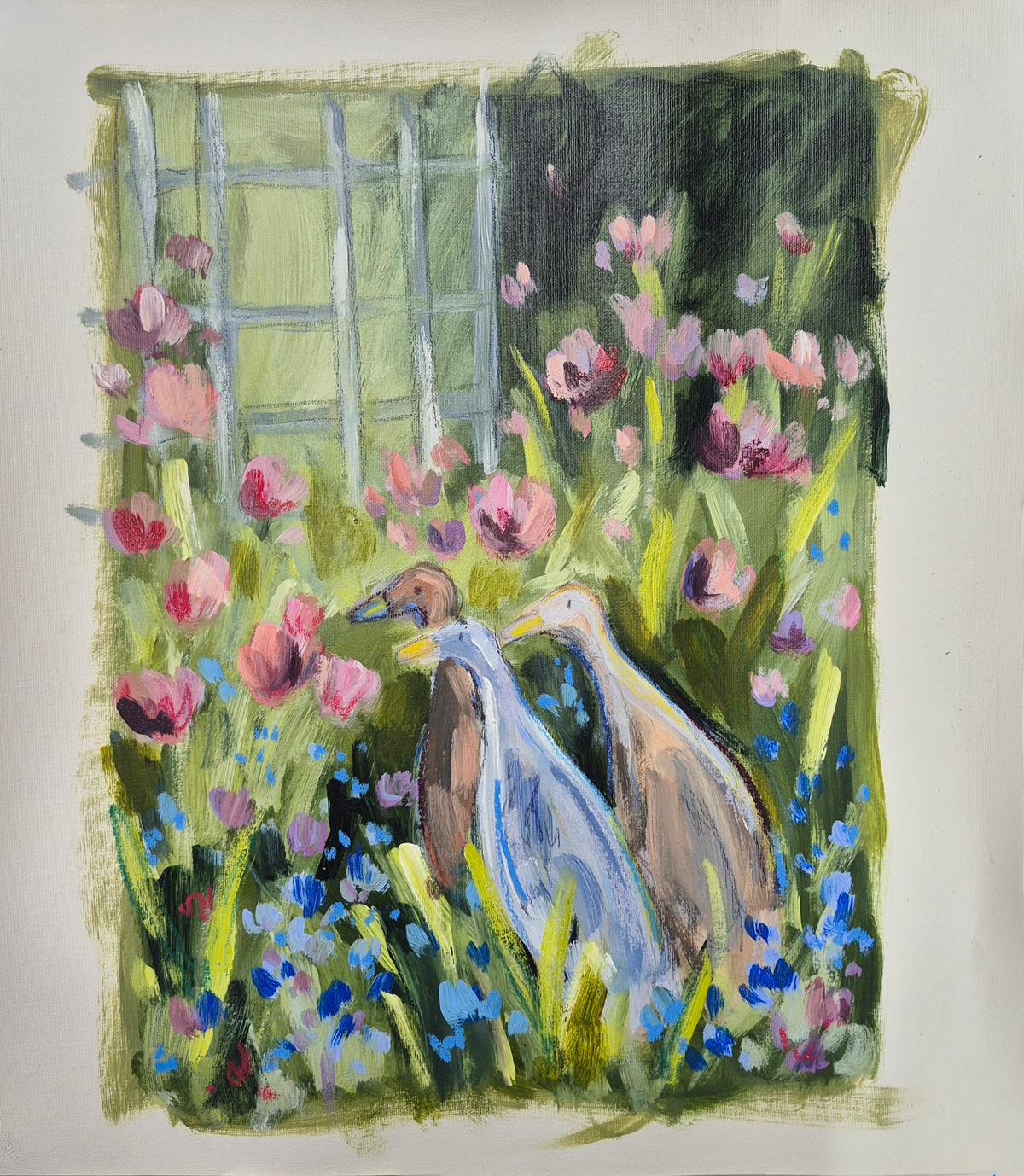 Pottering   // Original Painting