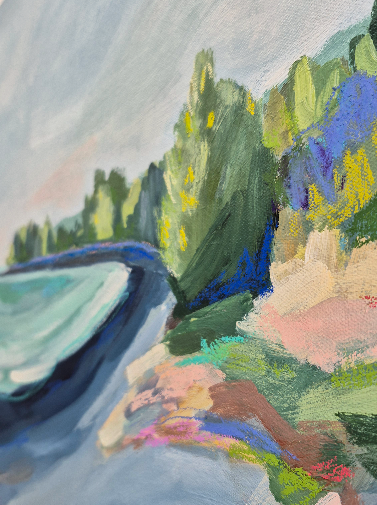 Winter Shore  // Original Painting